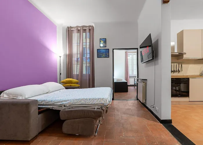 Rosa Homes The Pink - Quiet, Comfortable, Closeby Center جنوة